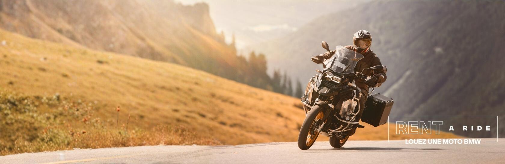 Cet été, prenez la route autrement avec BMW Rent A Ride