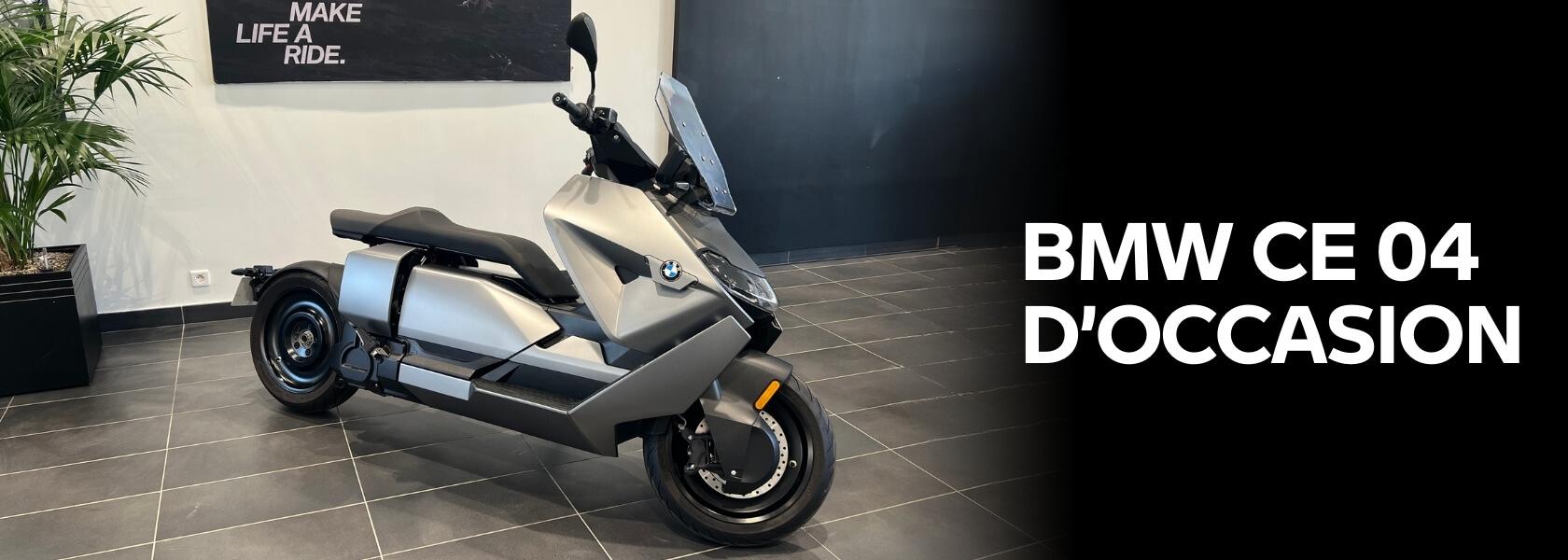 Le BMW CE 04 d'occasion, le scooter électrique premium, en version personnalisée