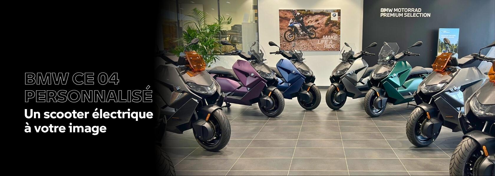 BMW CE 04 personnalisé : un scooter électrique à votre image