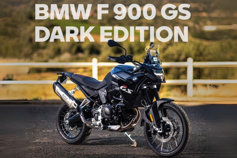Nouvelle BMW F 900 GS Dark Edition'