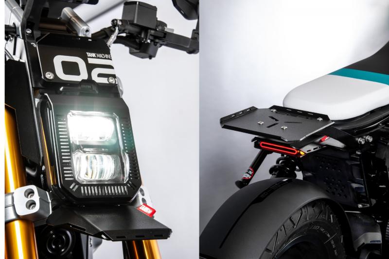 Le BMW CE 02 réinventé avec Horizon Ride et Tank Machine'