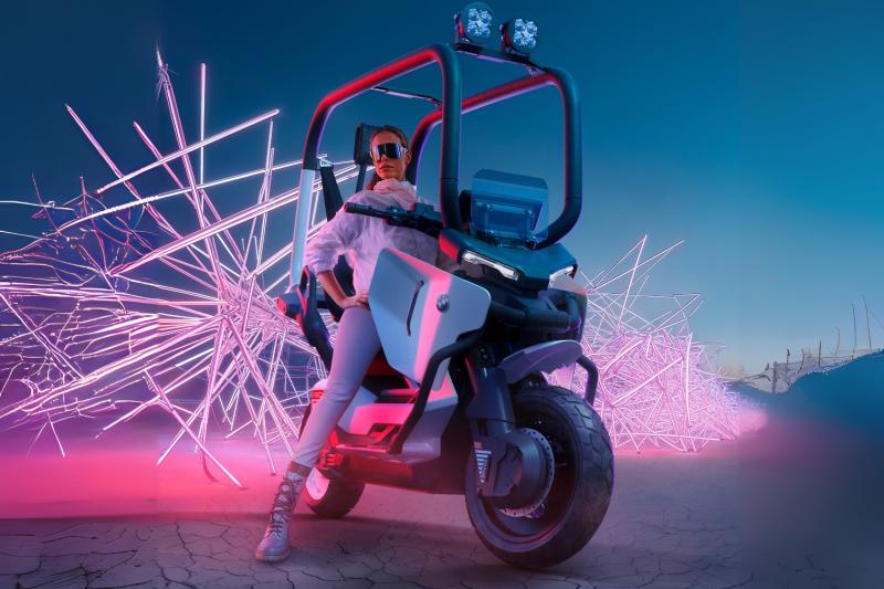 Le nouveau concept Vision CE by BMW Motorrad'