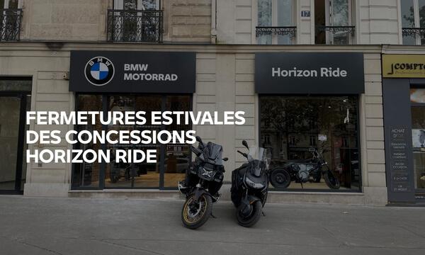 Fermetures estivales des concessions Horizon Ride