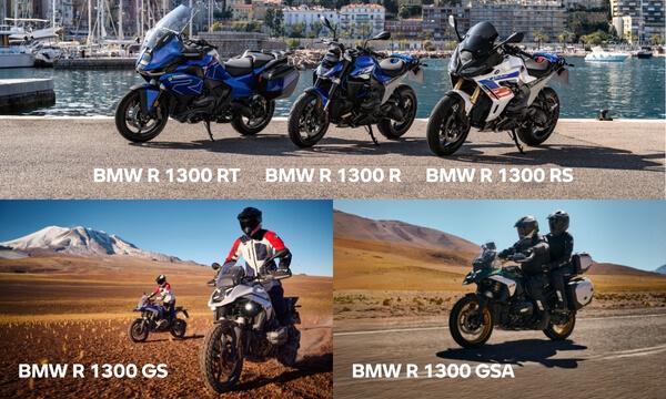 BMW R 1300 : une gamme, cinq icônes