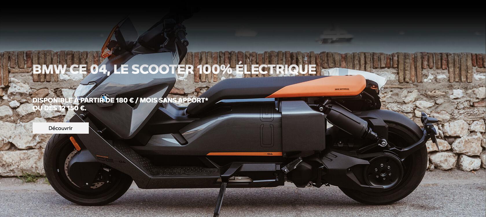 BMW CE 04, le scooter 100% électrique