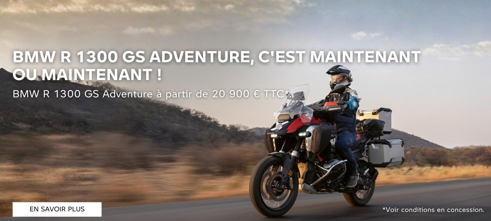 BMW R 1300 GS Adventure, c'est maintenant ou maintenant !