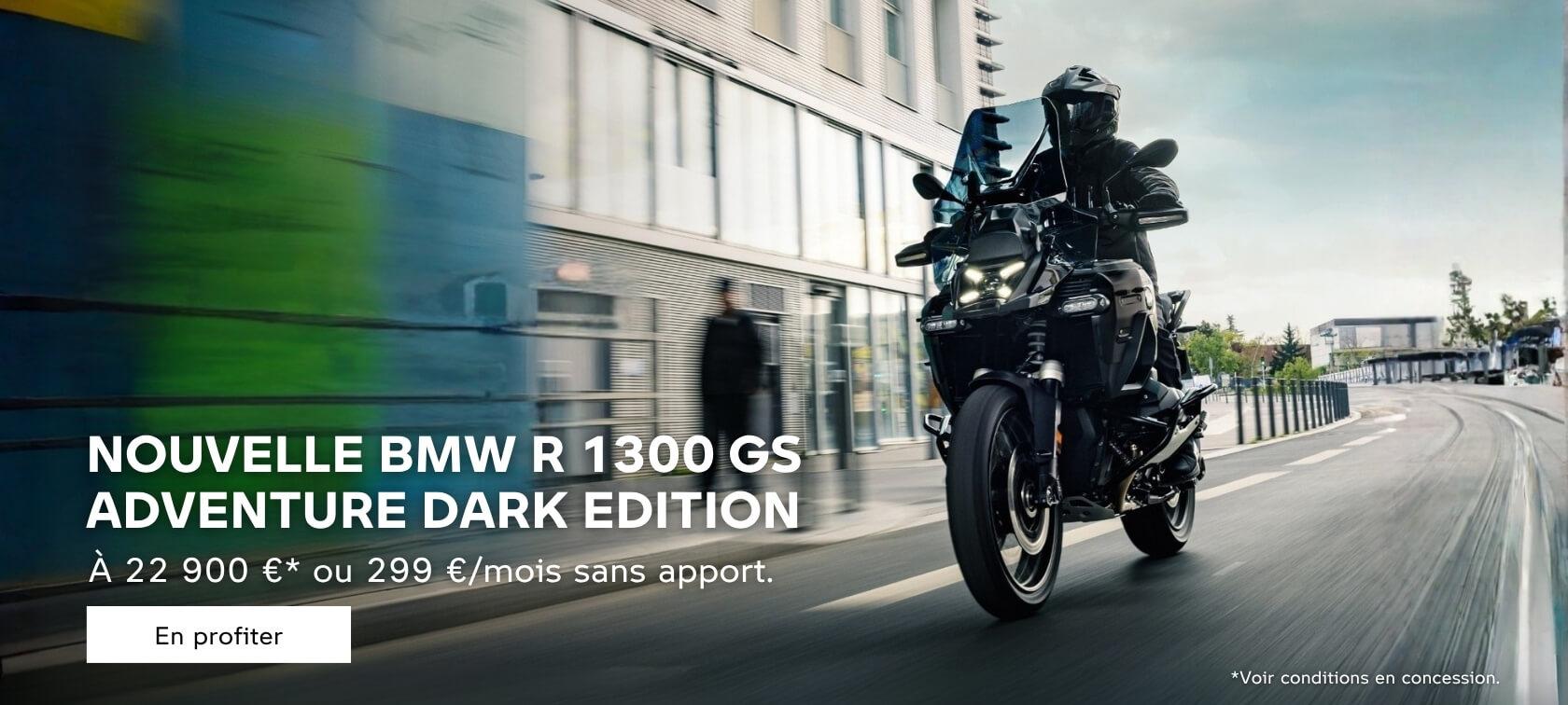 BMW R 1300 GS Adventure, l’excellence de l’aventure.