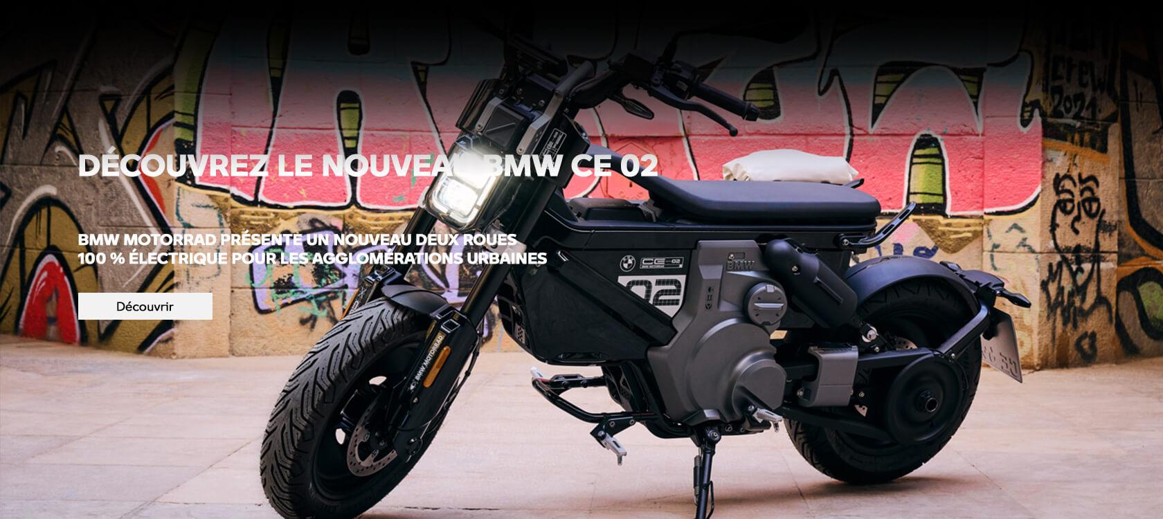 Découvrez le nouveau BMW CE 02.