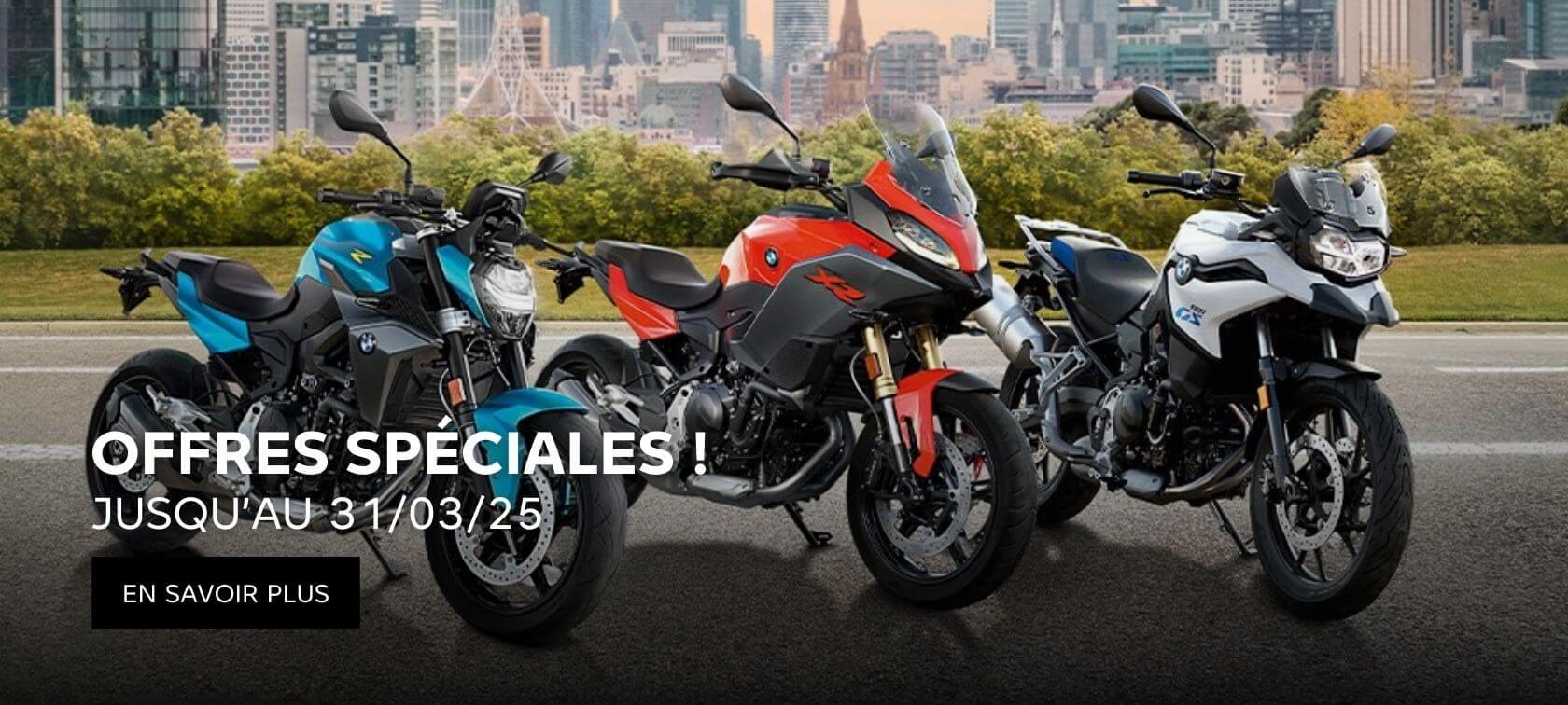 Offres spéciale BMW Motorrad chez Horizon Ride