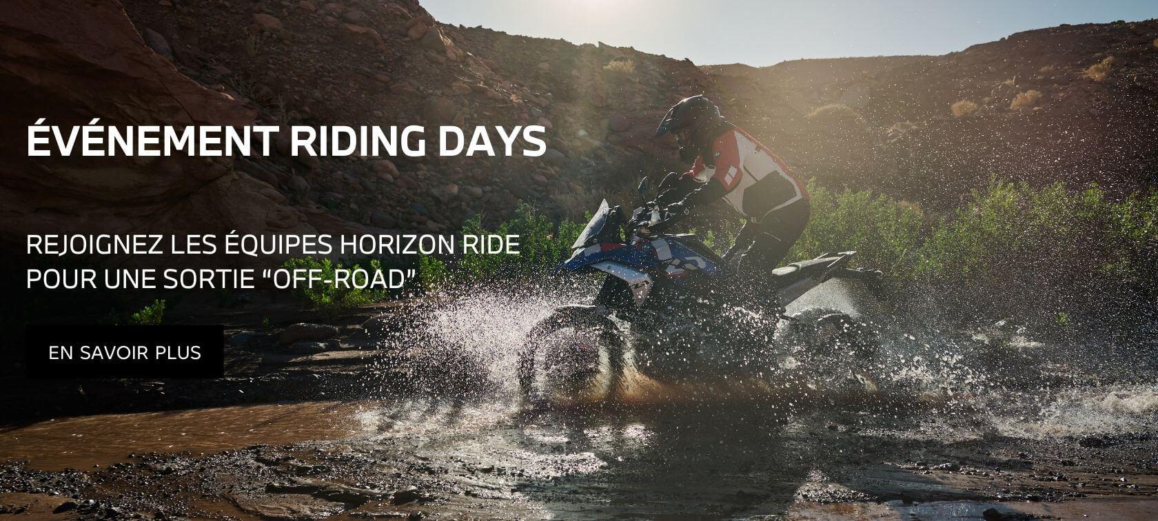 Riding Days "Off-Road"
